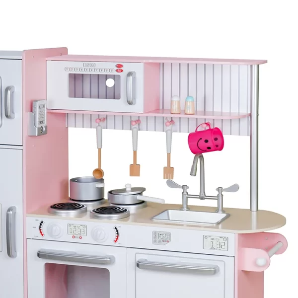 ⁦מטבח רעות מעץ לילדים| מקט W10C382B ורד | בית העץ | המגן⁩ – תמונה ⁦2⁩
