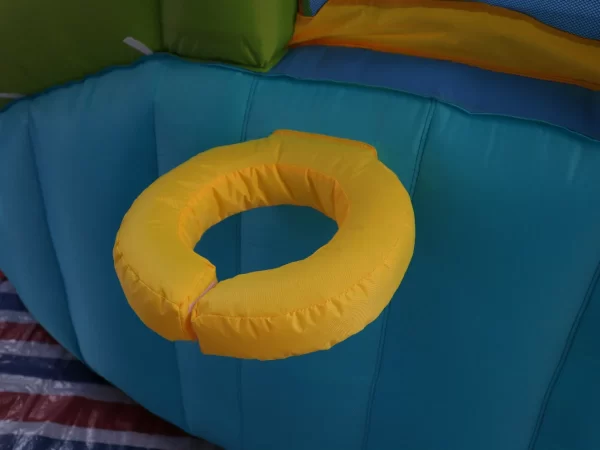 ⁦מתקן קפיצה מתנפח בינוני עם מים | W3640 | הפלמנגו | Jumpy Jump | משטח קפיצה+מגלשה+שיכשוכית | המגן⁩ – תמונה ⁦3⁩