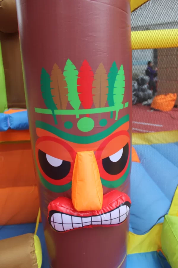 ⁦מתקן קפיצה מתנפח בינוני | D3825 | הג'ונגל | Jumpy Jump | המגן⁩ – תמונה ⁦5⁩