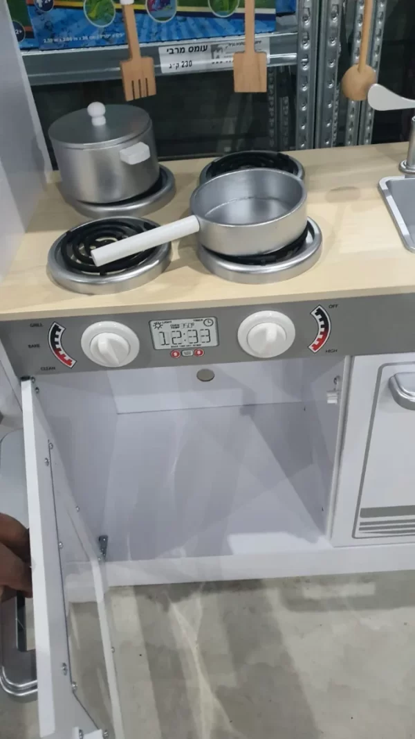⁦מטבח עלמה מעץ לילדים | מק"ט W10C382 | בית העץ | המגן⁩ – תמונה ⁦9⁩