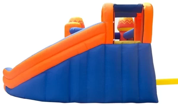⁦מתקן קפיצה מתנפח אי הפיראטים עם מים|63108 |JUMPER | שיכשוכית+מגלשה+קיר טיפוס| המגן⁩ – תמונה ⁦2⁩