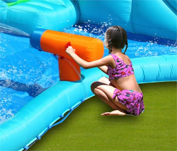 ⁦9517-מגלשת המים קרוקודיל- The crocodile  water slide- הפיהופ-Happy Hop-המגן⁩ – תמונה ⁦3⁩